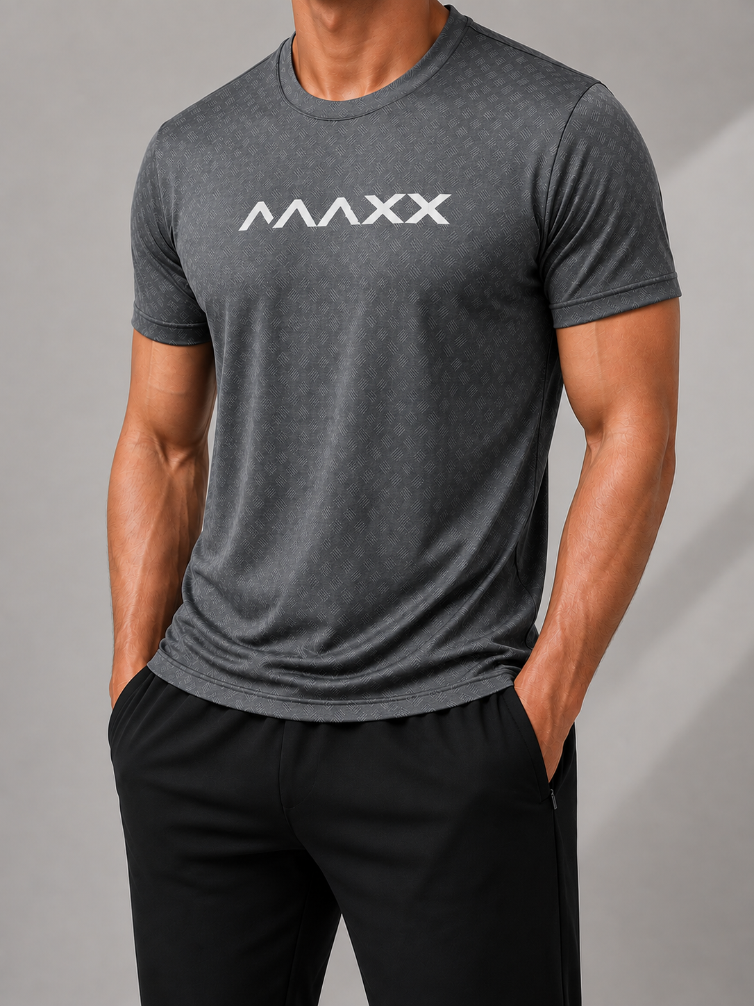 Maxx active wear Tee | Gray