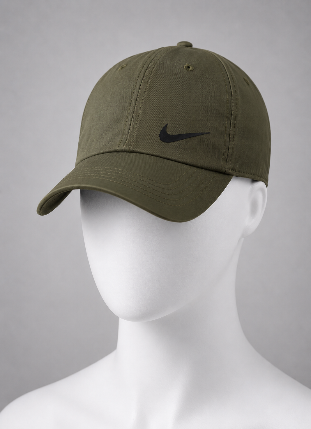Army green baseball cap| Adjustable fit